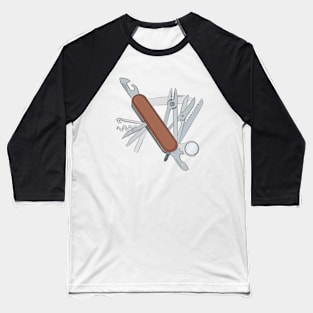 Multi-tools for camping Baseball T-Shirt